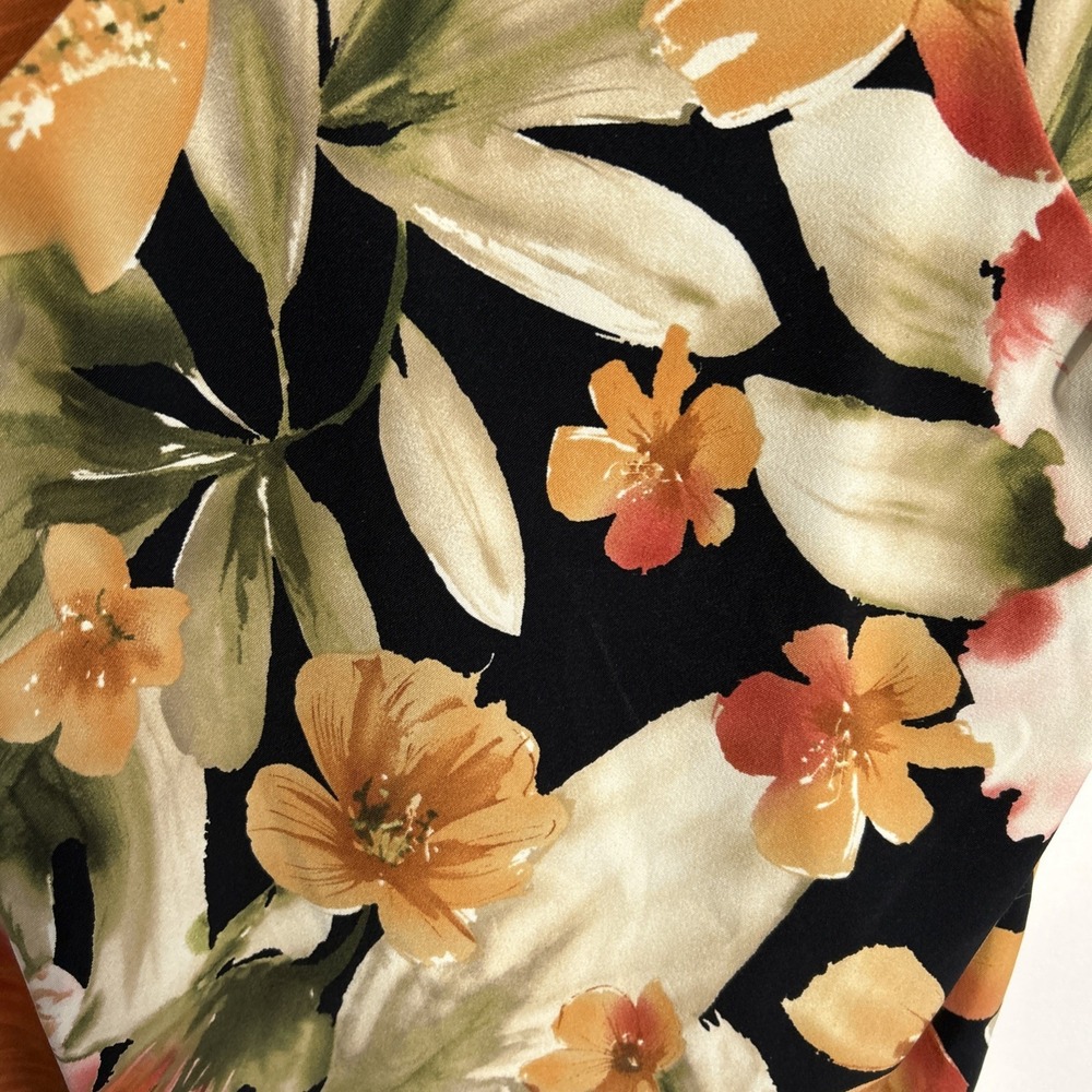 Dressbarn Women's 6 Floral Dress Feminine Pockets Classic Cottagecore Colorful - Picture 5 of 16